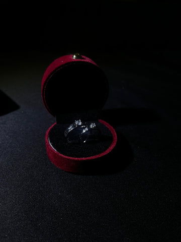 MOONLIT PETAL COUPLE RING + BOX PAC🎁📦